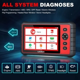 LAUNCH X431 CRP909E Full System Car Diagnostic Tool  with 15 Reset Service PK MK808 CRP909