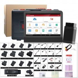 Launch X431 V+ 4.0 Wifi/Bluetooth 10.1inch Tablet with HD3 Ultimate Adapter Work on 12V & 24V Cars and Trucks