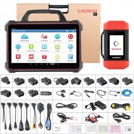 Launch X-431 PAD VII PAD 7 Elite Automotive Diagnostic Tool plus X431 EV Diagnostic Upgrade Kit with Card Supports New Energy Battery Diagnostics