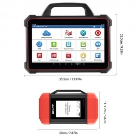 Launch X-431 PAD VII PAD 7 Elite Automotive Diagnostic Tool plus X431 EV Diagnostic Upgrade Kit with Card Supports New Energy Battery Diagnostics