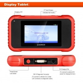 Launch X431 CRP129E for OBD2 ENG ABS SRS AT Diagnosis and Oil/Brake/SAS/TMPS/ETS Reset