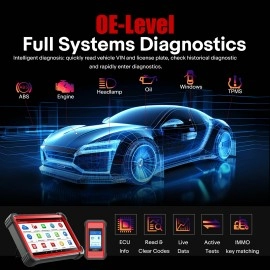 2024 New Launch X431 PRO5 PRO 5 Car Diagnostic Tool Full System Intelligent Scanner Support Online Programming for Mercedes and BMW