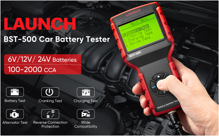 LAUNCH-BST-500-Cranking-and-Charging-System-Test-6V-12V-24V-Load-Tester-100-2000-CCA-Car-Battery-Tester-AD187