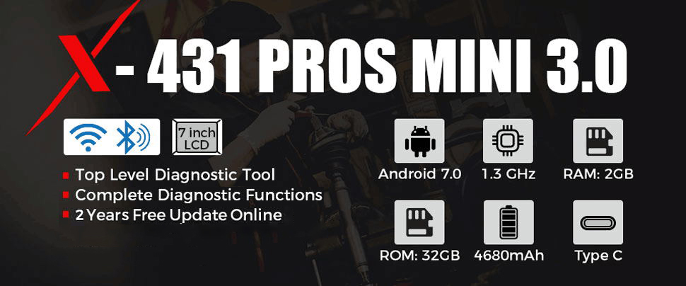 Launch-X431-ProS-Mini-Android-Pad-Multi-System-Diagnostic-Service-Tool-SP291-B