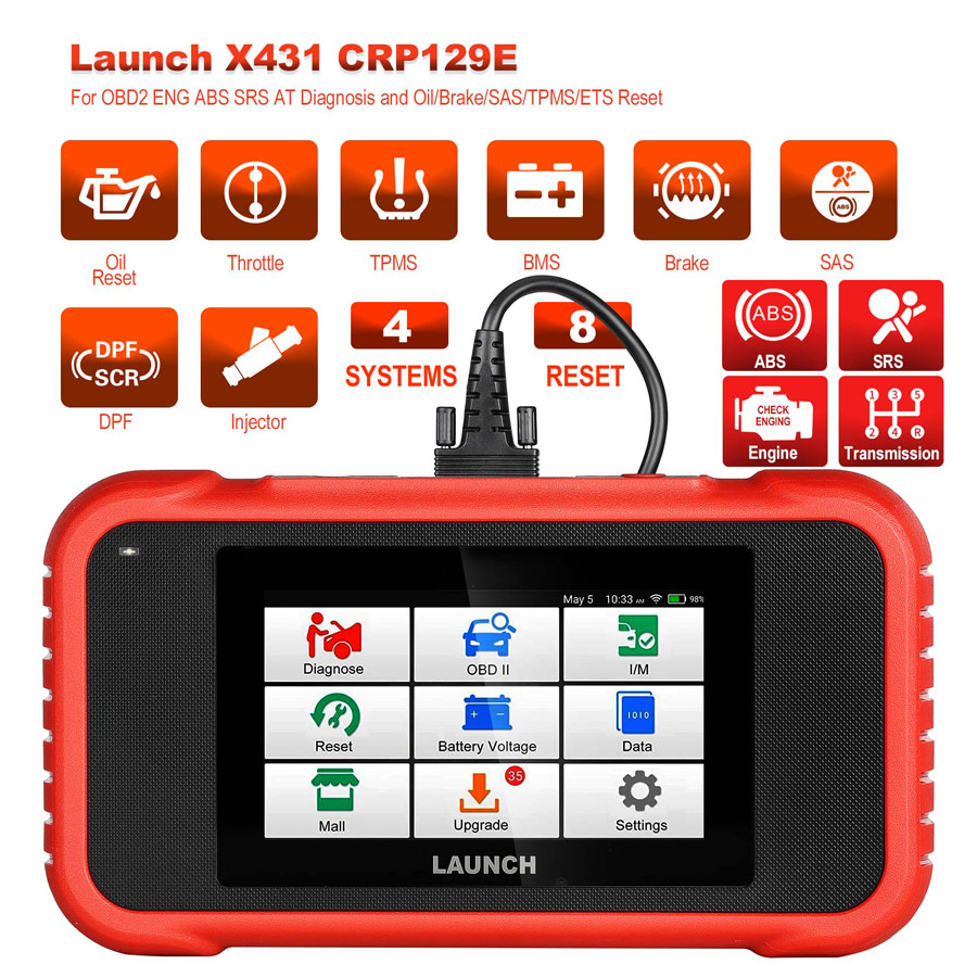 Launch-X431-CRP129E-for-OBD2-ENG-ABS-SRS-AT-Diagnosis-and-OilBrakeSASTMPSETS-Reset-SC196-C